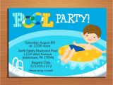 Free Printable Pool Party Invitation Cards Free Printable Birthday Pool Party Invitations