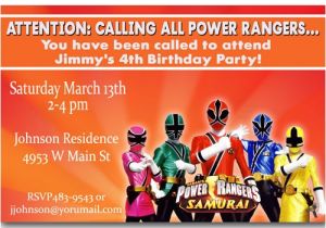 Free Printable Power Ranger Birthday Invitations Power Rangers Birthday Invitations Ideas Bagvania Free