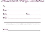 Free Printable Retirement Party Invitations Free Printable Retirement Party Invitations – Gangcraft
