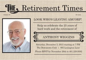 Free Printable Retirement Party Invitations Retirement Flyer Template Free
