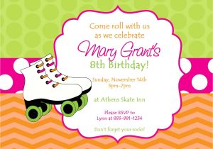 Free Printable Roller Skating Party Invitations Skating Party Invitations Party Invitations Templates