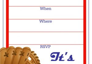 Free Printable softball Birthday Invitations Free Printable Party Invitations Free Baseball Birthday