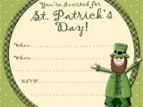 Free Printable St Patrick S Day Birthday Invitations Free Printable Party Invitations Free St Patrick S Day