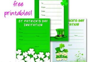 Free Printable St Patrick S Day Birthday Invitations Printable St Patrick S Day Invitations