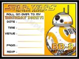 Free Printable Star Wars Birthday Invitation Templates 21 Star Wars Birthday Invitation Template – Free Sample