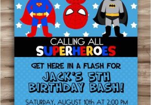 Free Printable Superhero Birthday Invitation Templates Free Superhero Invitation Template Best 25 Superhero