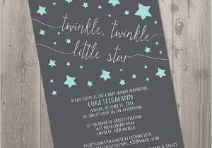 Free Printable Twinkle Twinkle Little Star Baby Shower Invitations Twinkle Twinkle Little Star Baby Shower Invitation Diy
