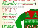 Free Printable Ugly Christmas Sweater Party Invitations Christmas In July Invitations Templates