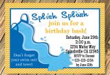 Free Printable Water Slide Party Invitations Water Slide Birthday Party Invitation Print Your Own 5×7 or