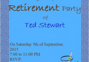 Free Retirement Party Invitation Flyer Templates Retirement Party Flyer Invitation