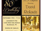 Free Samples Of Party Invitations 15 Sample 80th Birthday Invitations Templates Ideas