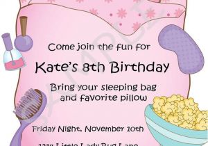 Free Slumber Party Invitations Free Printable Slumber Party Birthday Invitations
