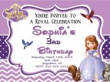 Free sofia the First Birthday Invitations sofia Birthday Party Invitations Templates