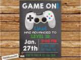 Free Video Game Birthday Invitation Template Video Game Invitation Video Game Birthday Gaming