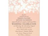 Free Wedding Invitation Samples Zazzle Elegant String Lights Peach Wedding Invitations Zazzle Com