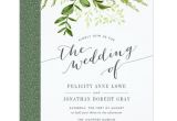 Free Wedding Invitation Samples Zazzle Wild Meadow Botanical Wedding Invitation Zazzle Com
