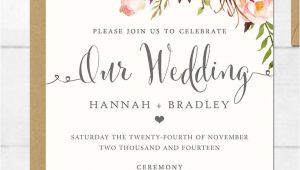 Free Wedding Invitation Template Uk 16 Printable Wedding Invitation Templates You Can Diy