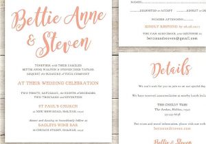 Free Wedding Invite Sample 16 Printable Wedding Invitation Templates You Can Diy