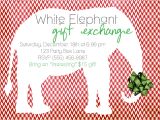 Free White Elephant Party Invitation Template 7 Best Images Of Holiday Party Flyer Template Office