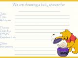 Free Winnie the Pooh Baby Shower Invitations 14 Heart Warming Winnie the Pooh Baby Shower Invitations