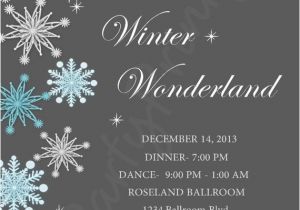 Free Winter Wonderland Party Invitations Printable Winter Wonderland Christmas Party