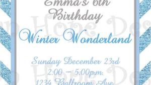 Free Winter Wonderland Party Invitations Winter Wonderland Invitation Winter Wonderland Birthday