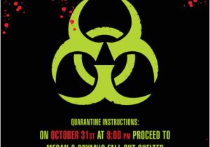 Free Zombie Party Invitation Template Zombie Invitation
