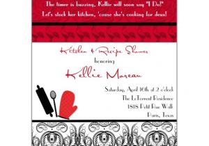 French Country Bridal Shower Invitations French Country Kitchen Shower Invitations