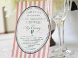 French themed Bridal Shower Invitations Baby Shower French theme and Baptism Announcements