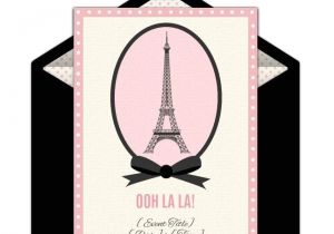French themed Dinner Party Invitations Free Paris Invitations Birthday Ideas for Adults