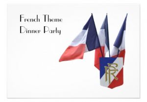 French themed Dinner Party Invitations French theme Dinner Party with Snail 13 Cm X 18 Cm