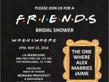 Friends themed Party Invitations Friends theme Invitation by Graphicsbyjen1 On Etsy
