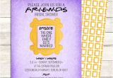 Friends themed Party Invitations Friends Tv Show Shower Invitation Bridal by Littlepebblepaper