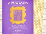 Friends themed Party Invitations Friends Tv Show Shower Invitation Bridal Shower Birthday