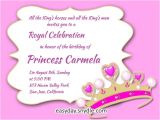 Friendship Day Party Invitation Quotes Princess Birthday Invitation Wording Samples and Ideas