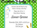Frog Baby Shower Invites Cute Frog Baby Shower Invitation for Boys or Girls by