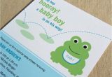 Frog Baby Shower Invites Frog Baby Shower Invitation Printable Baby Shower Invitation