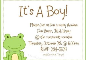 Frog Baby Shower Invites Frog Baby Shower Invitations Dolanpedia Invitations Ideas