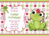 Frog themed Baby Shower Invitations Frog Birthday Invitation or Baby Shower Invite Digital File