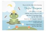 Frog themed Baby Shower Invitations Frog Prince Baby Shower theme Invitations Thank You Cards