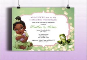 Frog themed Baby Shower Invitations top Princess and the Frog Baby Shower Invitations for You