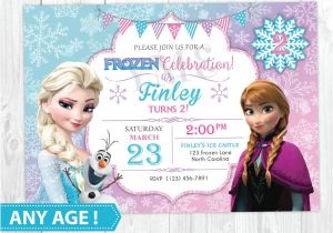 Frozen Birthday Invitation Template 11 Frozen Invitation Template Free Sample Example