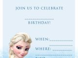 Frozen Birthday Invitation Template Frozen Birthday Invitations Printable Free