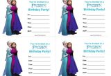 Frozen Birthday Invitations Printable Free Frozen Birthday Invitations Free Printable