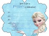 Frozen Birthday Invitations Printable Free Frozen Party