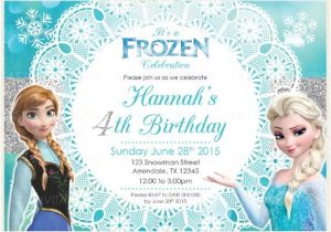 Frozen Birthday Party Invitations Online 10 Frozen Birthday Invitation Free Psd Ai Vector Eps