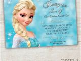 Frozen Customized Birthday Invitations Items Similar to Frozen Printable Invitation Custom