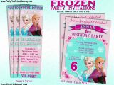 Frozen Electronic Birthday Invitation Disney Frozen Party Invitation and or Party Package Printable