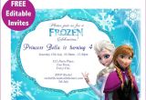 Frozen Electronic Birthday Invitation Frozen Free Printable Invitations Templates Cakes