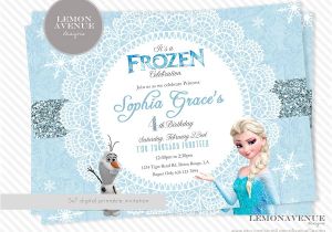 Frozen Electronic Birthday Invitation Frozen Party Invitation Ideas Inexpensive Braesd Com